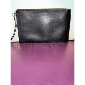 Ted Baker London Black Large Wristlet